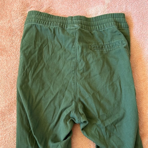 Green Pants with Elastic Ankles - Picture 4 of 4